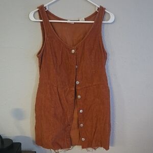 Levi's Orange Mini Dress